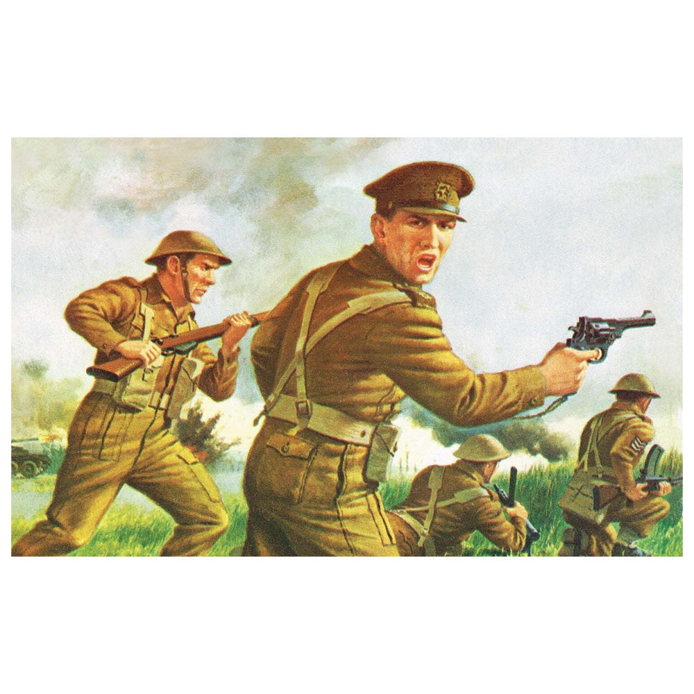 176 WWII British Infantry Northern Europe