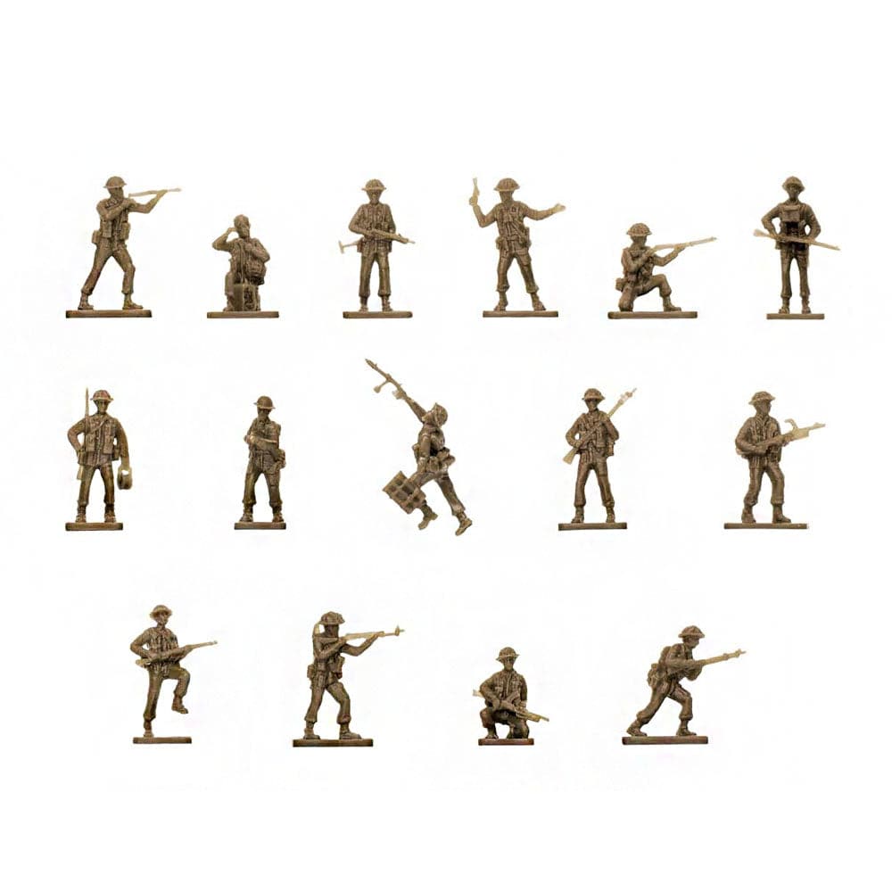 176 WWII British Infantry Northern Europe