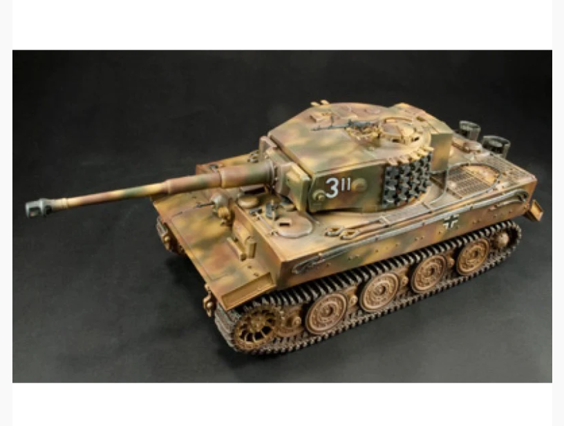 1/35 Tiger I (Transport Mode) Plastic Model Kit