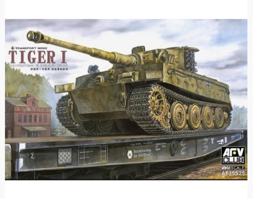 1/35 Tiger I (Transport Mode) Plastic Model Kit