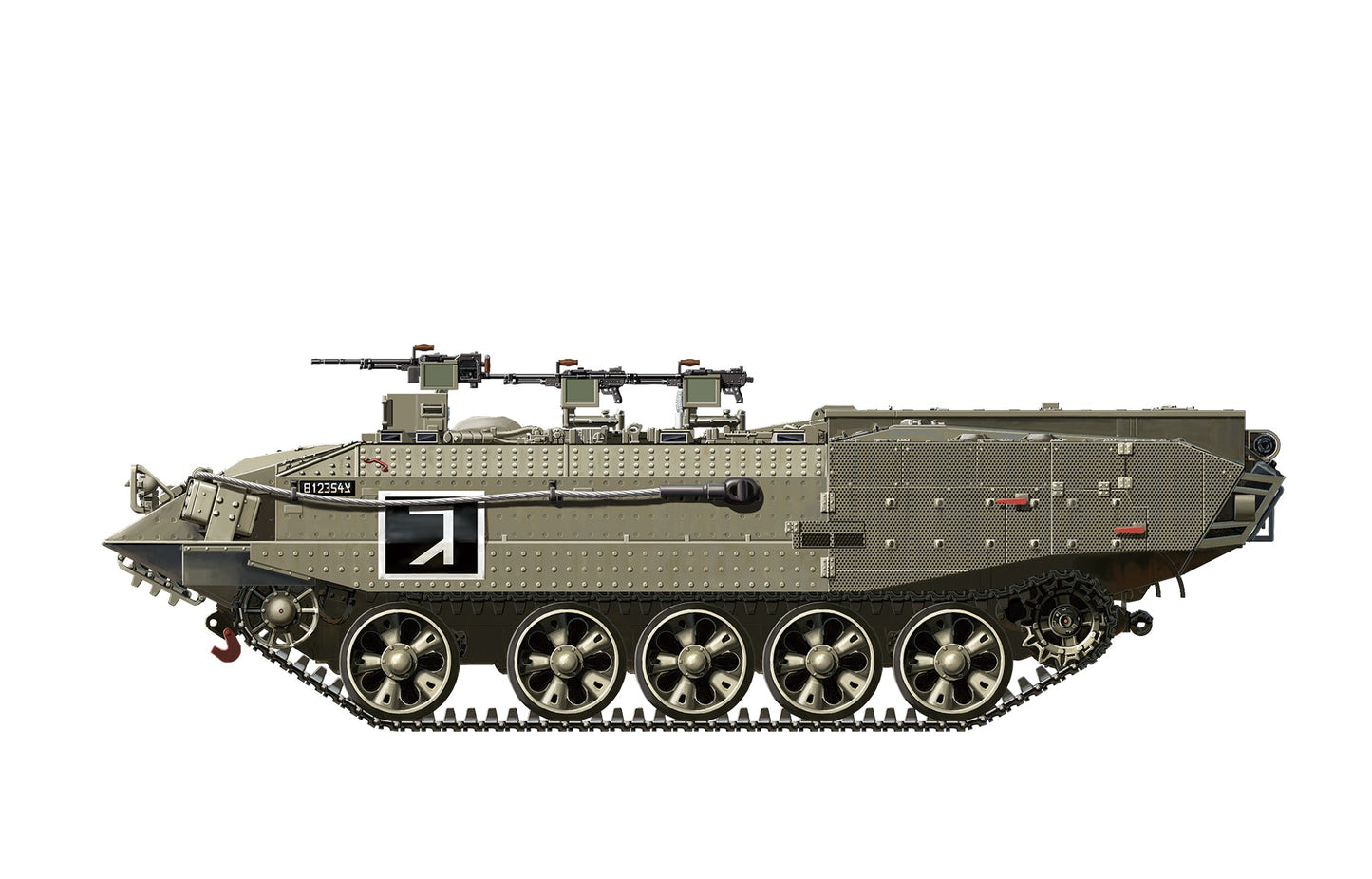 1/35 Israel Heavy Armoured Personnel Carrier Achzarit Early