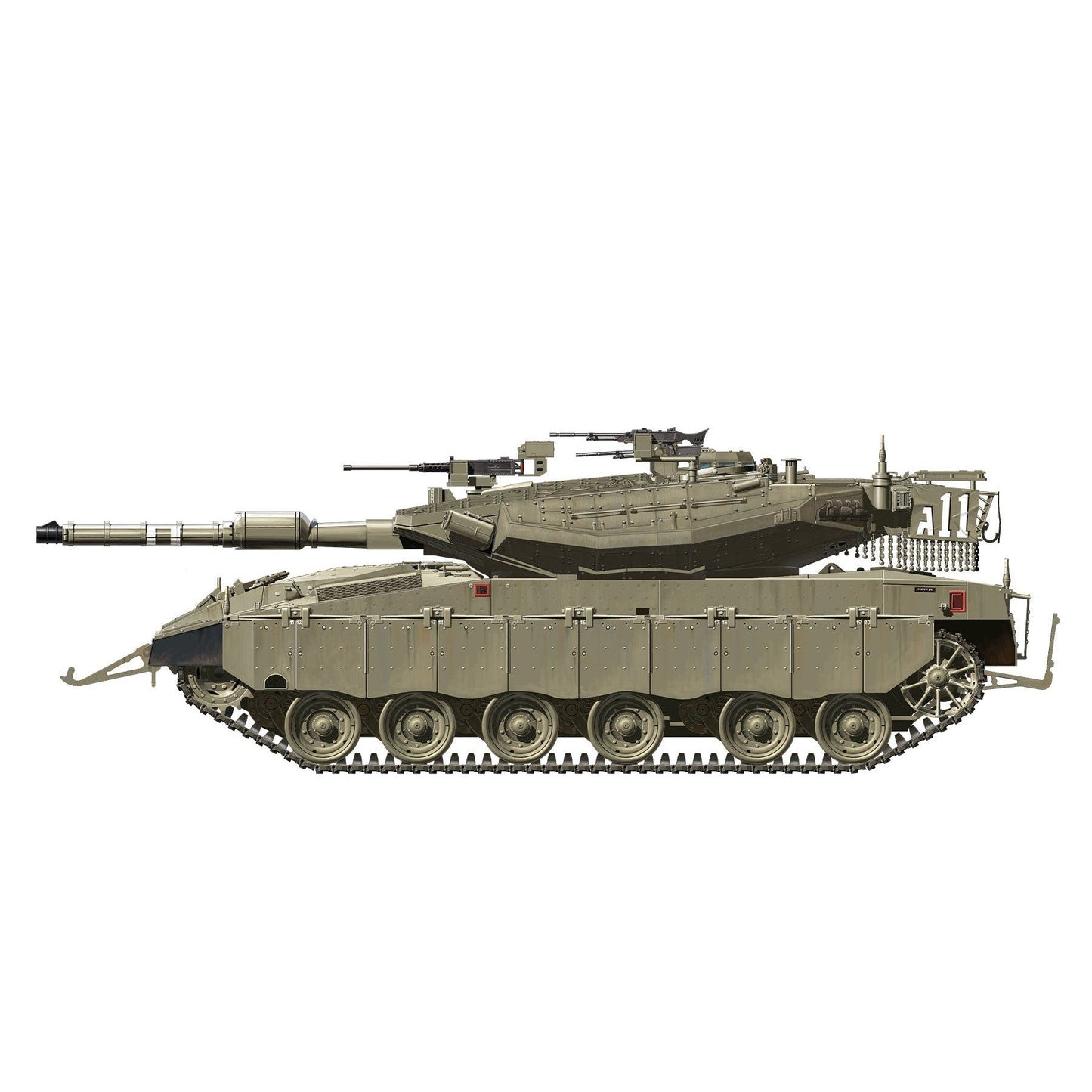 1/35 Merkava Mk.3D Late LIC Plastic Model Kit