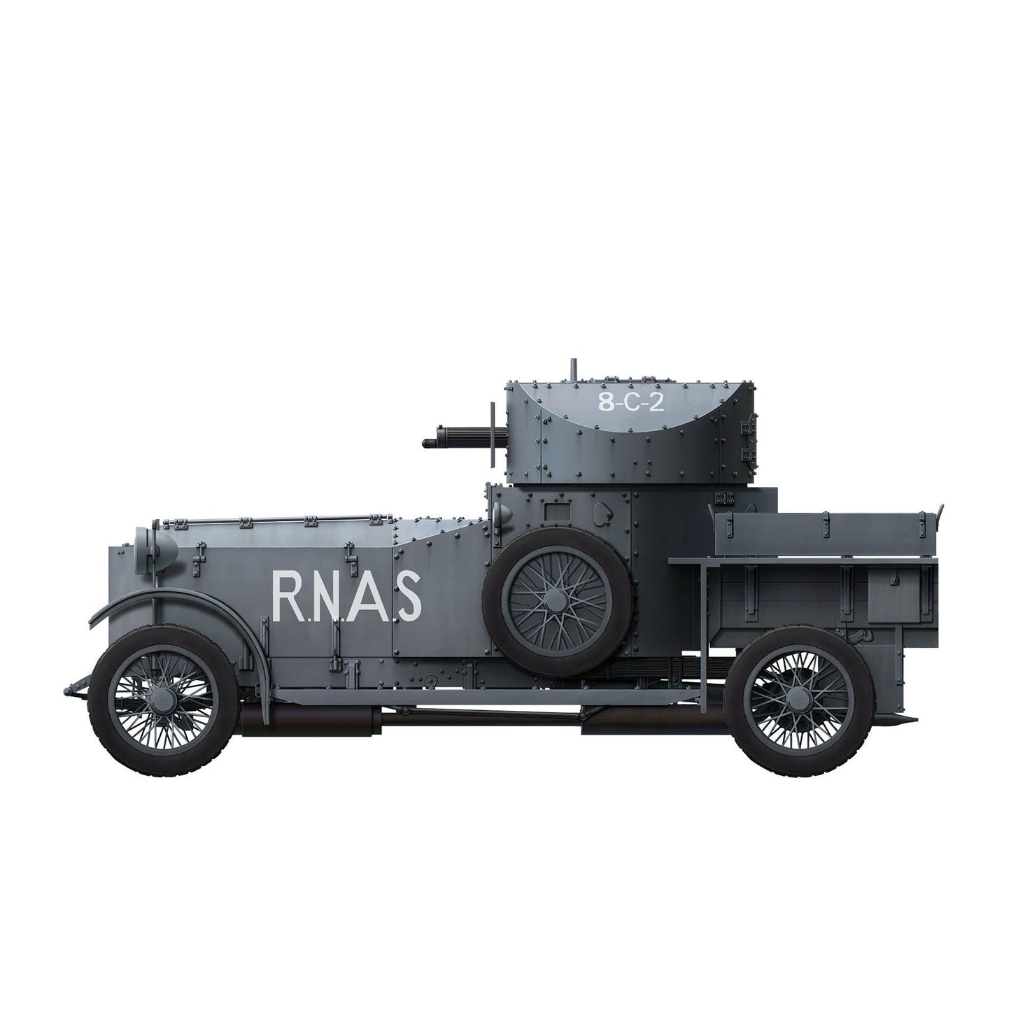 1/35 British RR Armored Car Pattern 1914/1920 Plastic Model Kit