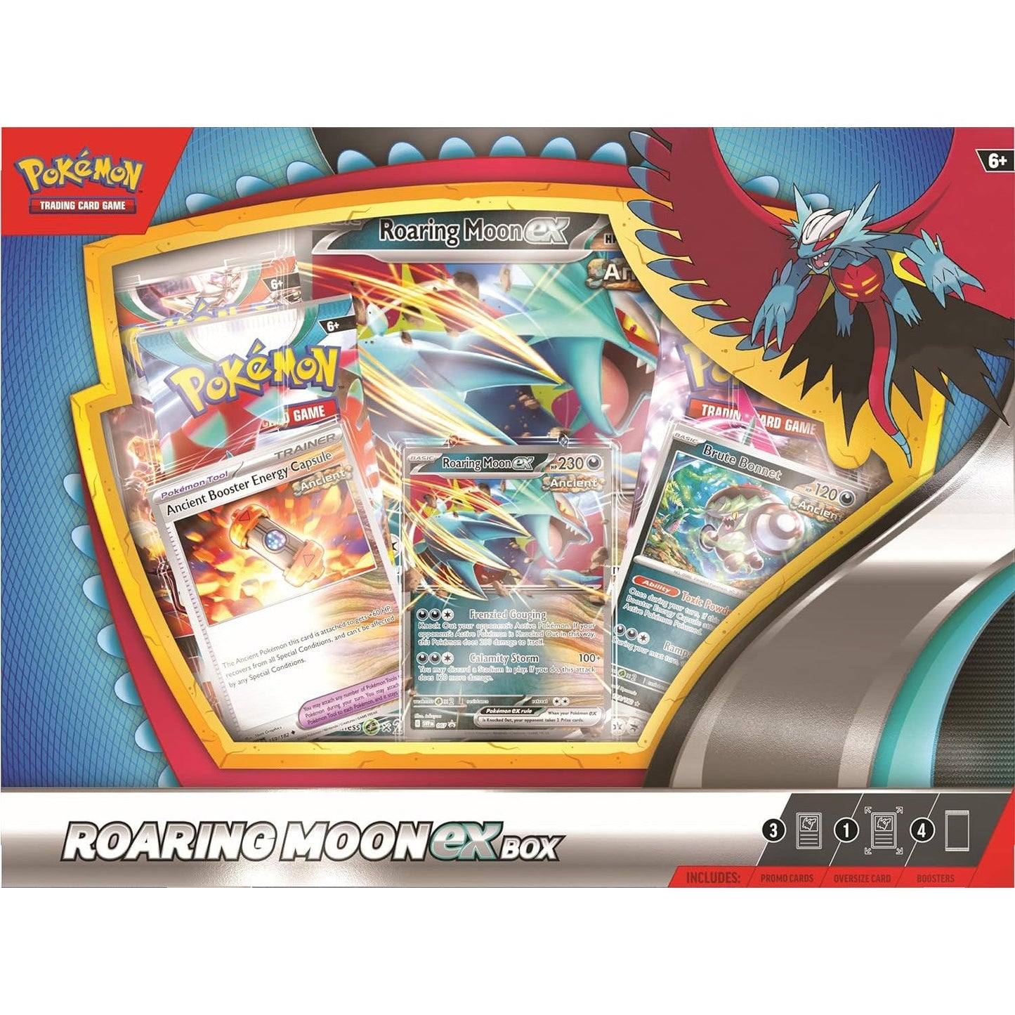 TCG Roaring Moon/Iron Valiant ex Box