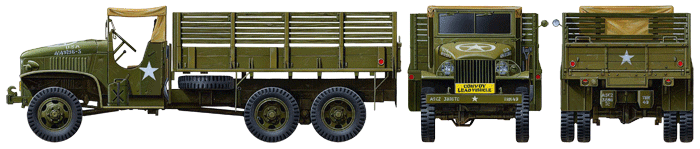 148 US 2.5Ton 6x6 Cargo Truck
