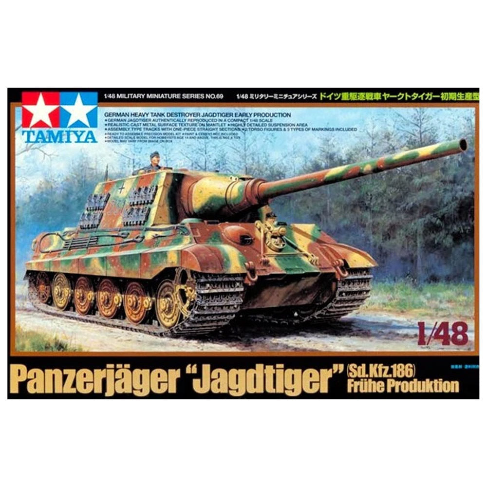 1/48 German Heavy Tank Destroyer Jagdtiger Early Production Sd.Kfz.186