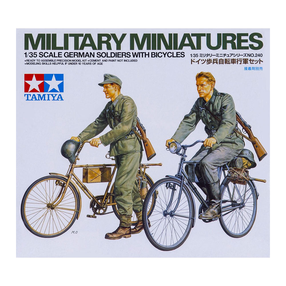 1/35 German Soldiers w/ Bicycles