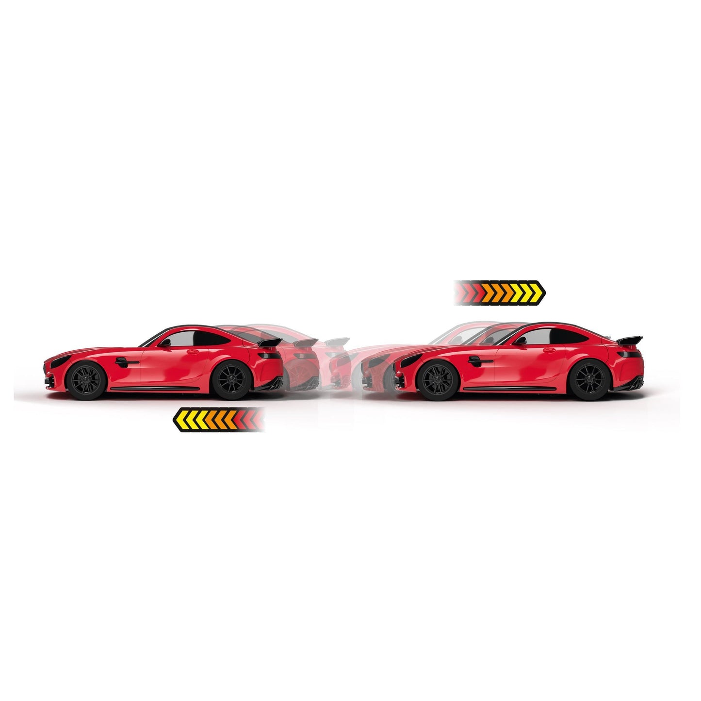 23154 1/43 MercedesAMG GTR Red