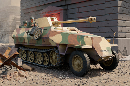 1/16 Sd.Kfz 251/22D Plastic Model Kit