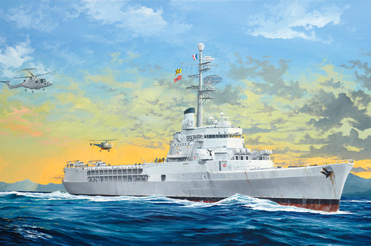 1/350 French Navy Helicopter Cruiser Jeanne d’Arc 2008 Plastic Model Kit