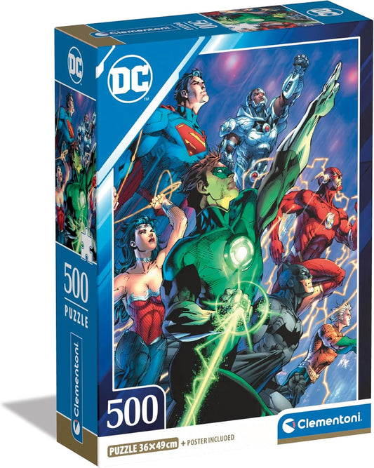 500pc HQC DC Comics Compact Box Puzzle #2