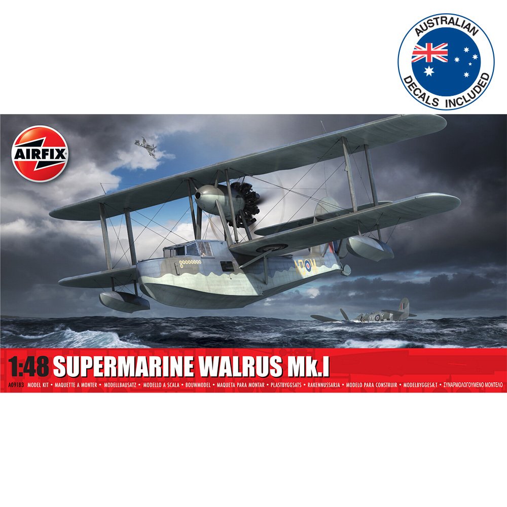 1/48 Supermarine Walrus Mk.I - Australian Decals Included