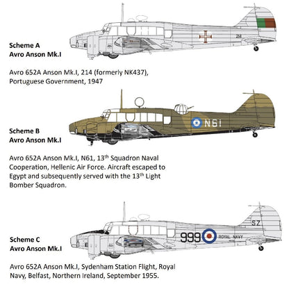 1/48 Avro Anson Mk.I Model Kit