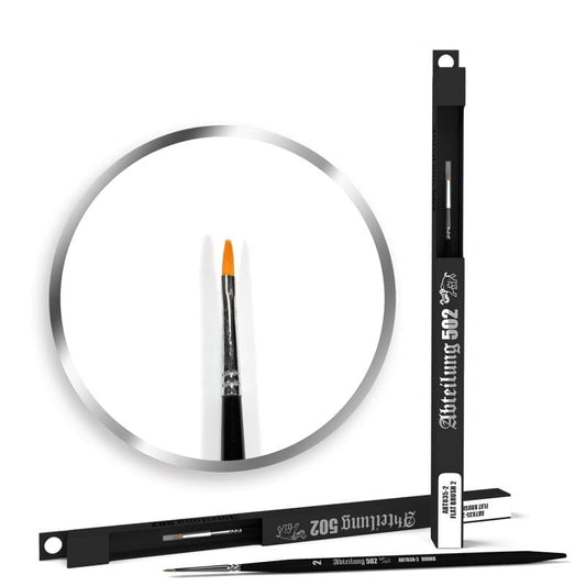 Abteilung 502 Deluxe Brushes - Flat Brush 2