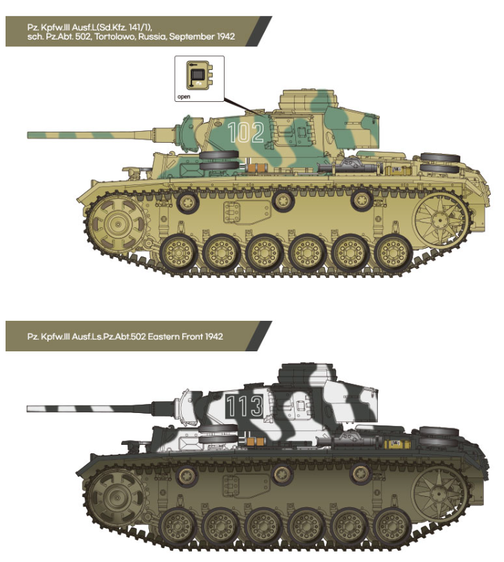 1/35 German Panzer III Ausf.L ''Battle of Kursk''