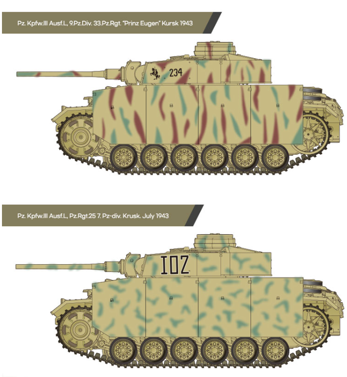1/35 German Panzer III Ausf.L ''Battle of Kursk''