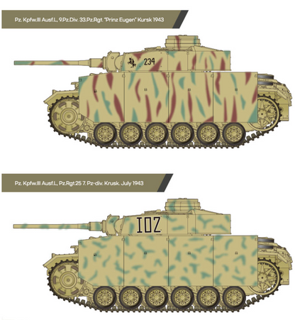 1/35 German Panzer III Ausf.L ''Battle of Kursk''