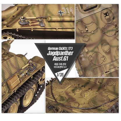 1/35 German Sd.kfz.173 Jagdpanther Ausf.G1 Plastic Model Kit [13539]