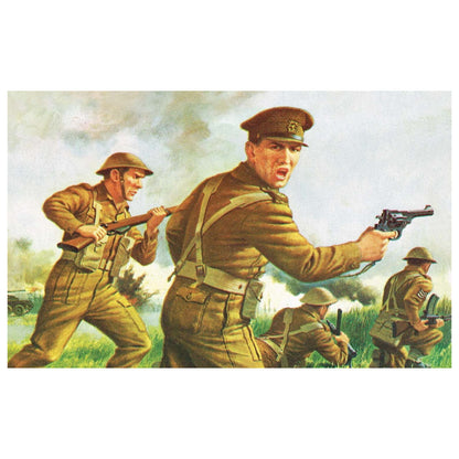 176 WWII British Infantry Northern Europe