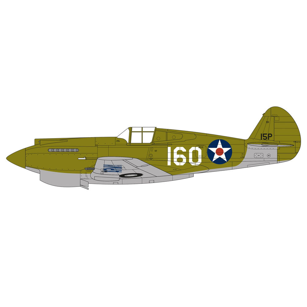 148 Curtiss P40B Warhawk