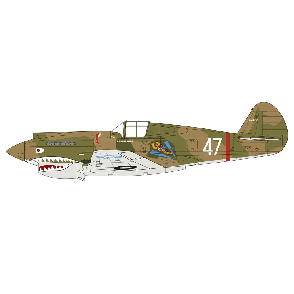 148 Curtiss P40B Warhawk