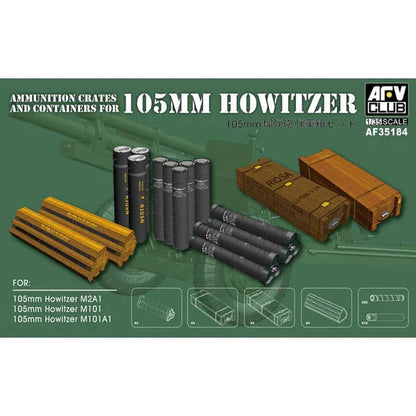 1/35 Ammunition Crates And Containers For 105mm Howitzer (M101/M101A1/M2A1