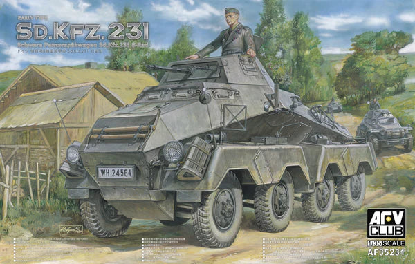 1/35 German Sd.Kfz. 231 Schwerer Panzerspähwagen Plastic Model Kit