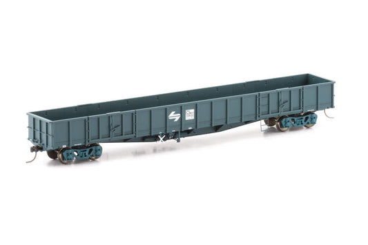 HO NOW-28 NOCY Open Wagon PTC Blue with White L7 - 4 Car Pack