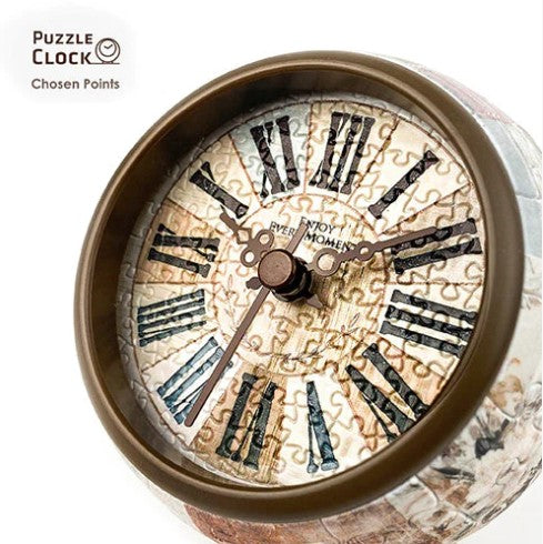 Clock Country Classic Brown Puzzle