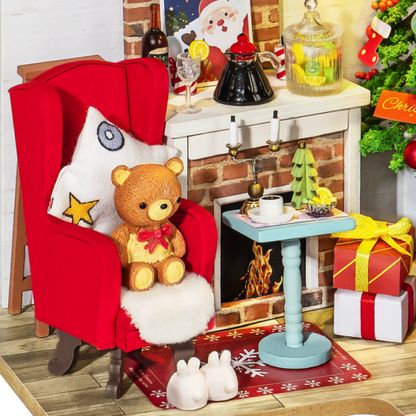 DIY Mini House Christmas Snow House