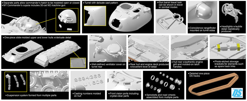 1/35 IDF Magach 3 Plastic Model Kit