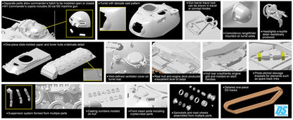 1/35 IDF Magach 3 Plastic Model Kit
