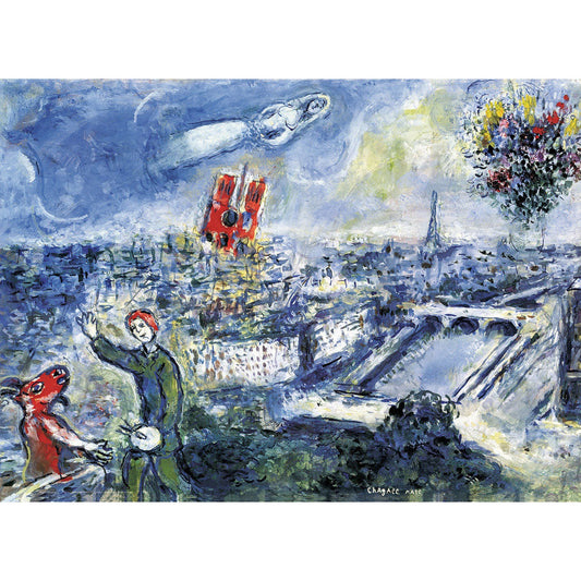 1000pc Chagall Le Bouquet De Paris