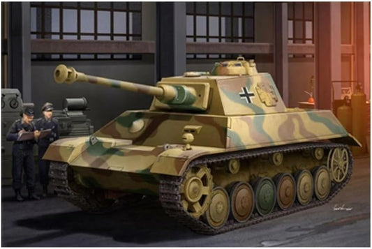 1/35 German Pz.Kpfw.III/IV auf Einheitsfahrgestell (Small Turret) Model Kit