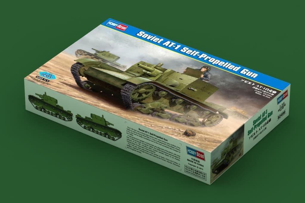 1/35 Soviet AT-1 Self-Propelled Gun Plastic Model Kit