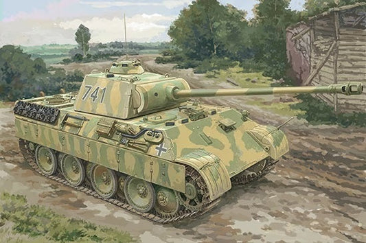 1/48 German Sd.Kfz.171 PzKpfw Ausf A Plastic Model Kit