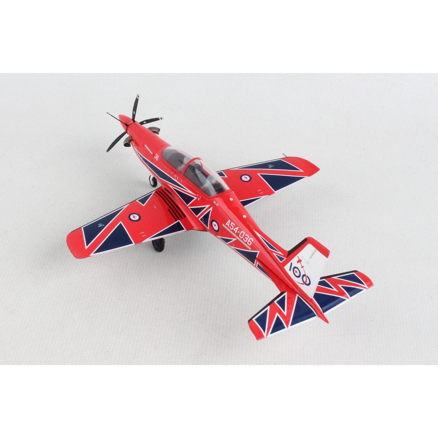 1/72 RAAF Pilatus PC21 Roulettes Aerobatic Team RAAF 100 (Centenary Livery) A54036