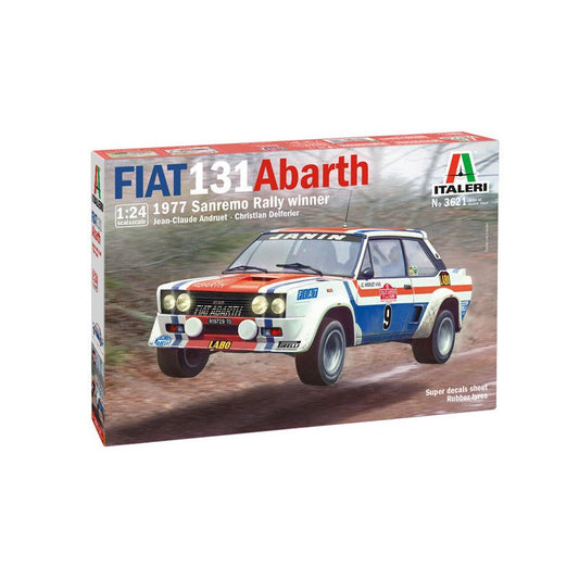 1/24 Fiat 131 Abarth 1977 Sanremo Rally Winner