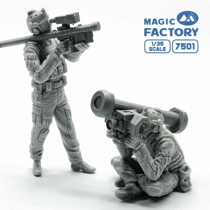 1/35 Stinger/Javelin Operators Set (Resin) Model Kit