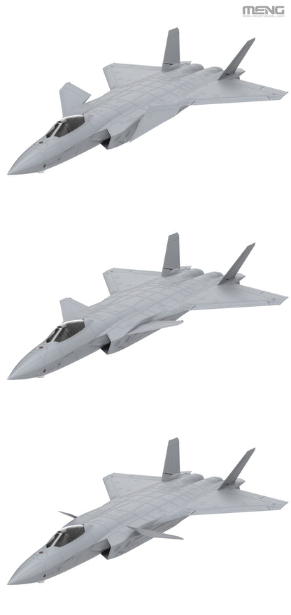 1/48 Chinese J-20 Stealth Fighter Plastic Model Kit