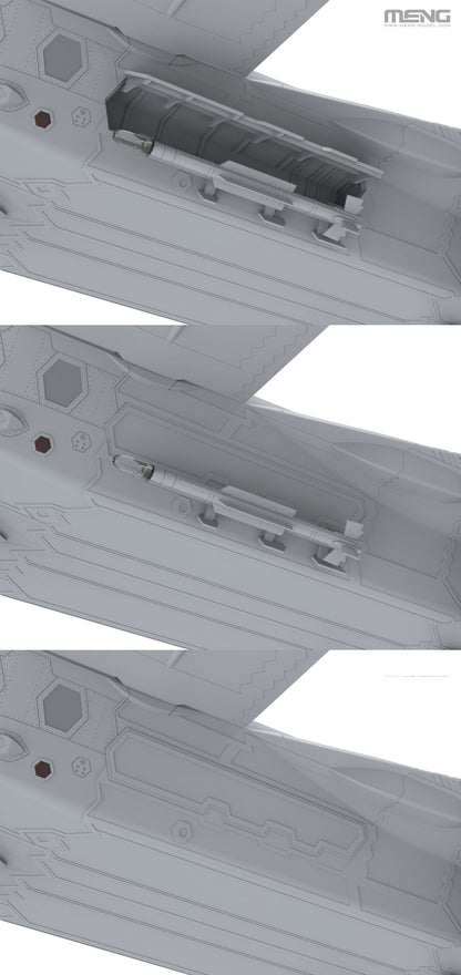 1/48 Chinese J-20 Stealth Fighter Plastic Model Kit