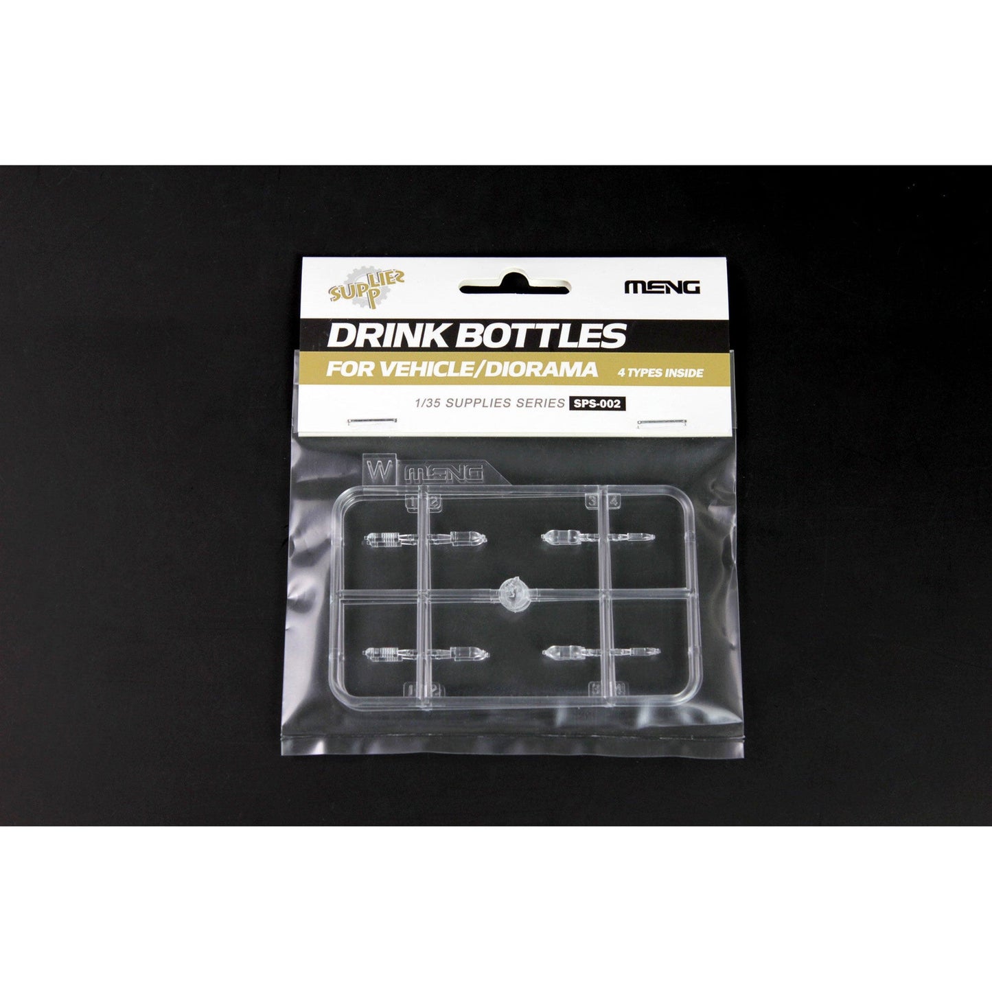 1/35 Drink Bottles for Vehicle/Diorama (4 Types)