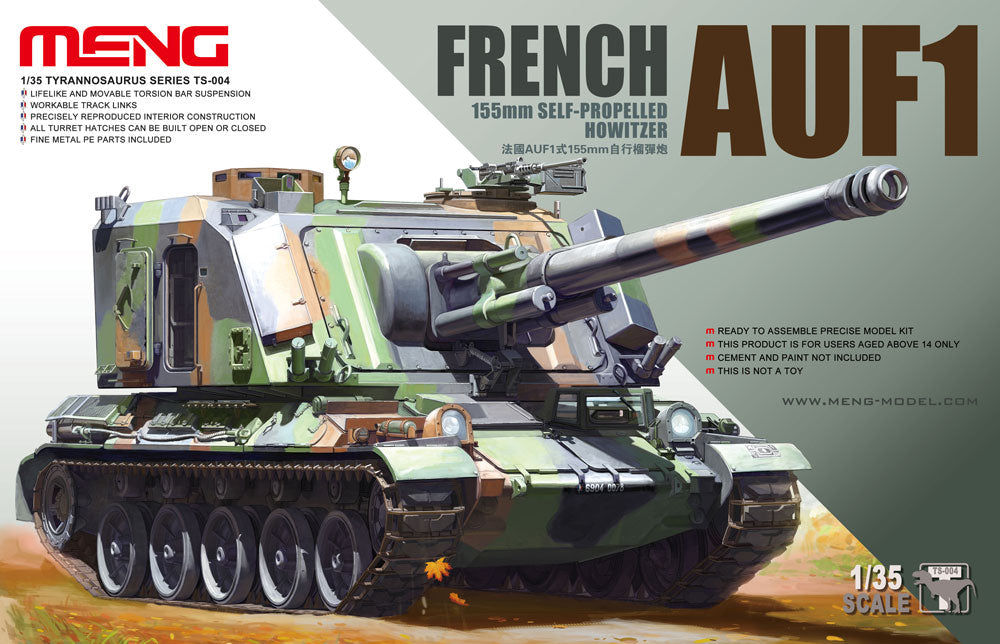 1/35 French AUF1 155mm Self-Propelled Howitzer