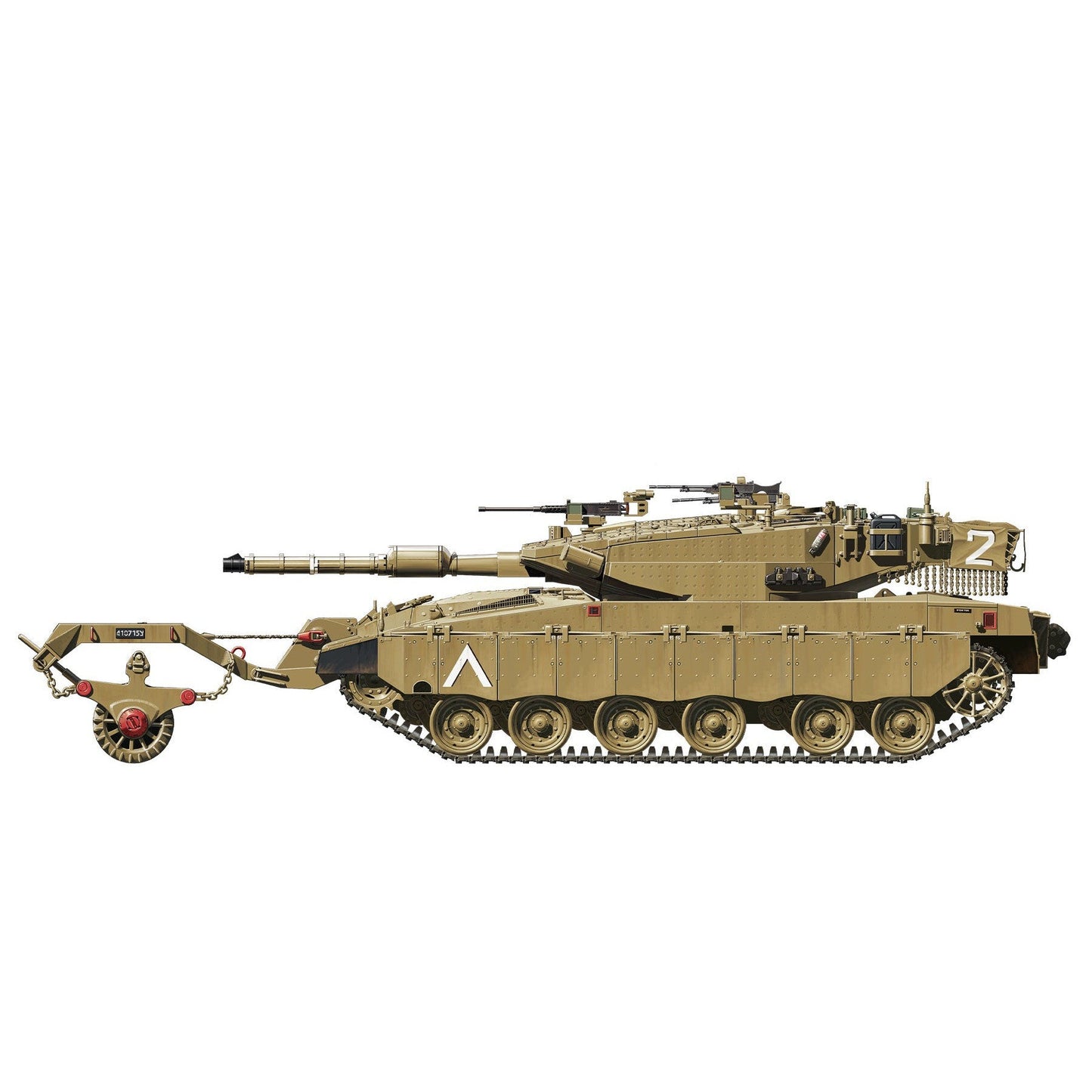 1/35 Israel Main Battle Tank Merkava Mk.3 BAZ with Nochri Dalet Mine Roller System