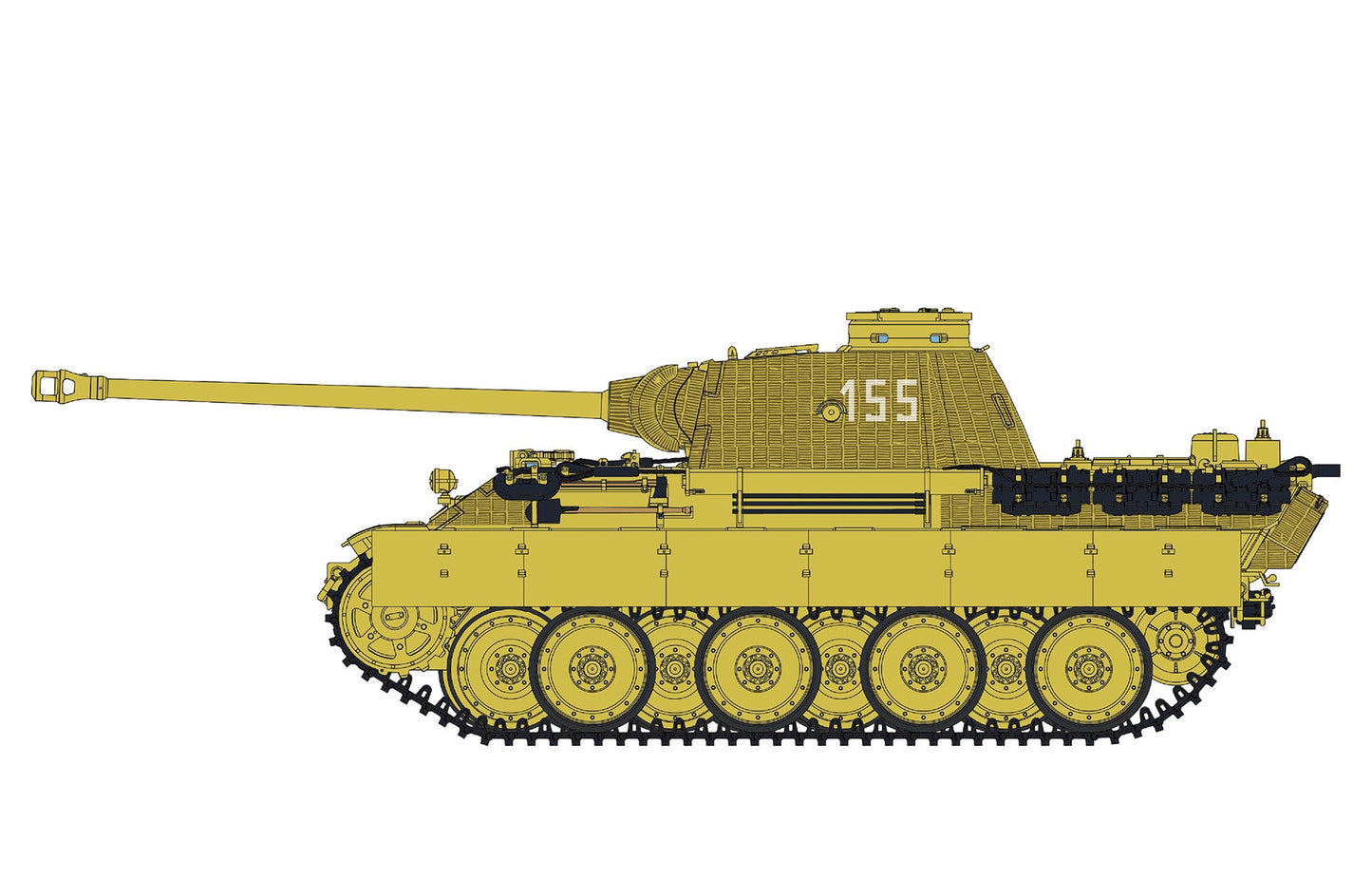 1/35 German Medium Tank Sd.Kfz.171 Panther Ausf.D