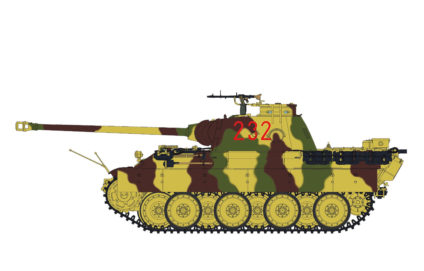 1/35 German Medium Tank Sd.Kfz.171 Panther Ausf.D