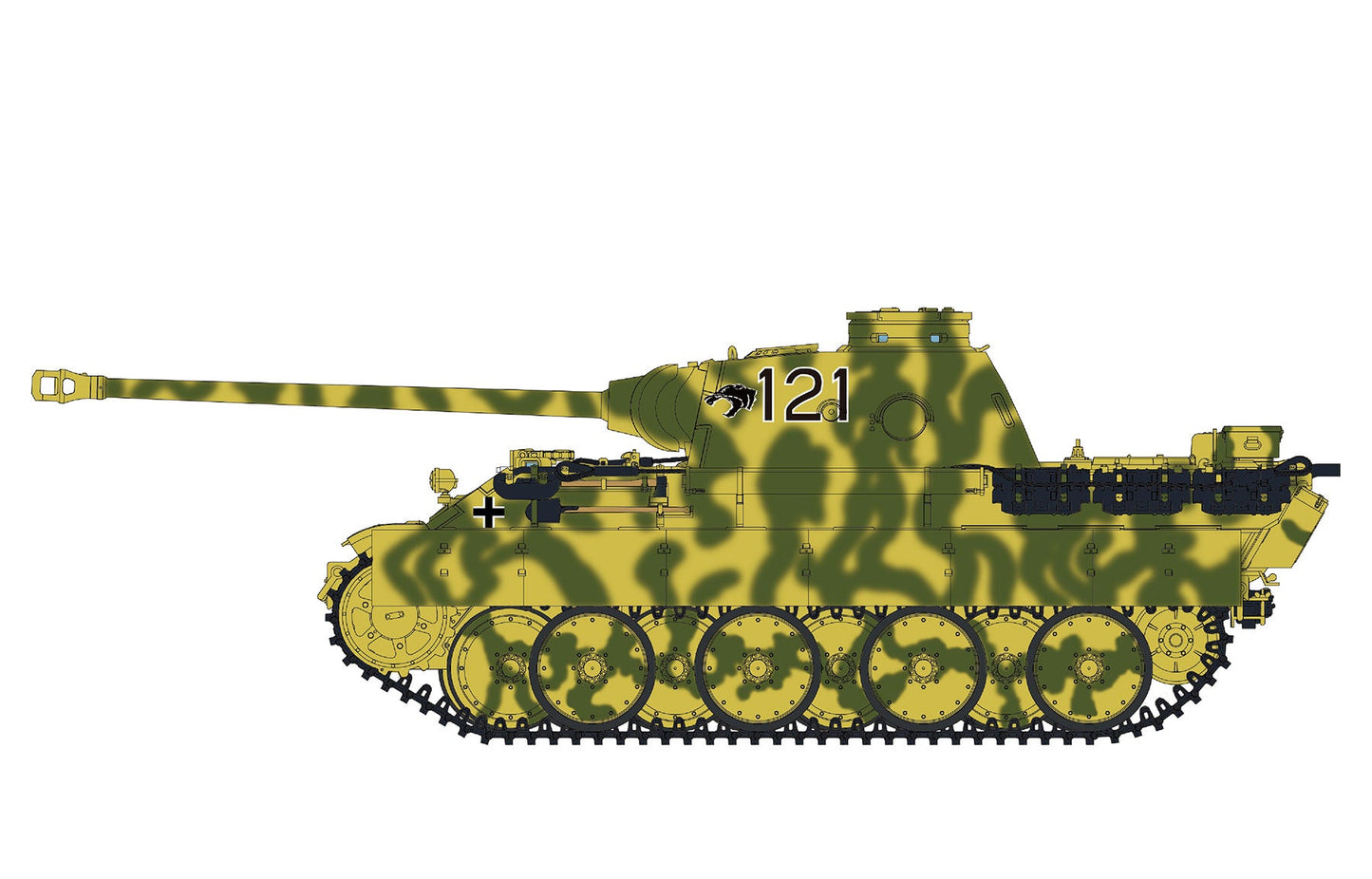 1/35 German Medium Tank Sd.Kfz.171 Panther Ausf.D