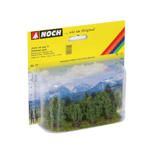 Bushes Green 5pcs 3040mm