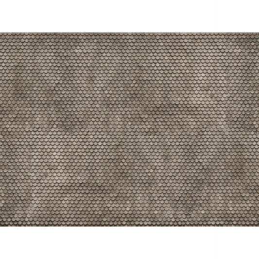 HO 3D Cardboard Sheet   Plain Tile   Grey