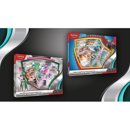 TCG Roaring Moon/Iron Valiant ex Box